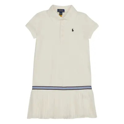 Polo Ralph Lauren SS KC DRESS-DRESSES-DAY DRESS Rövid ruhák Fehér