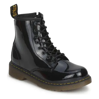 Dr. Martens 1460 JR BLACK PATENT LAMPER Csizmák Fekete