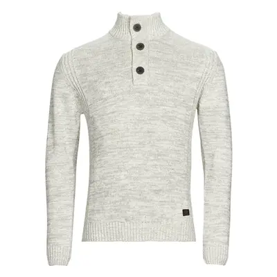 Petrol Industries MEN KNITWEAR COLLAR Pulóverek Fehér