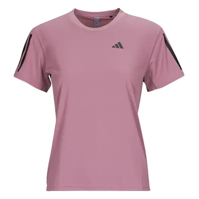 adidas OWN THE RUN TEE Rövid ujjú pólók Lila