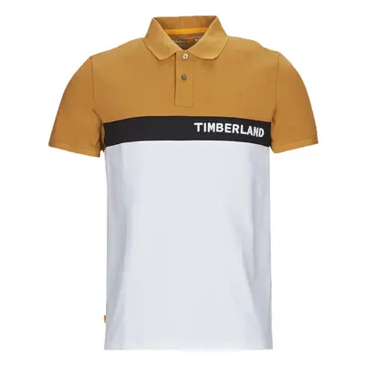 Timberland SS Millers River Colourblock Polo Reg Rövid ujjú galléros pólók Fehér