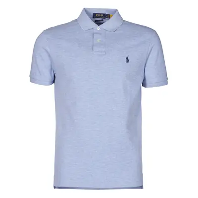 Polo Ralph Lauren POLO AJUSTE DROIT EN COTON BASIC MESH LOGO PONY PLAYER Rövid ujjú galléros p