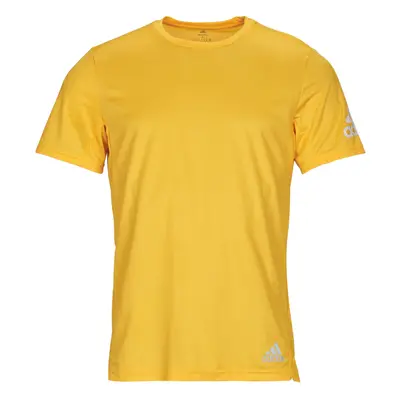 adidas RUN IT TEE M Rövid ujjú pólók Citromsárga