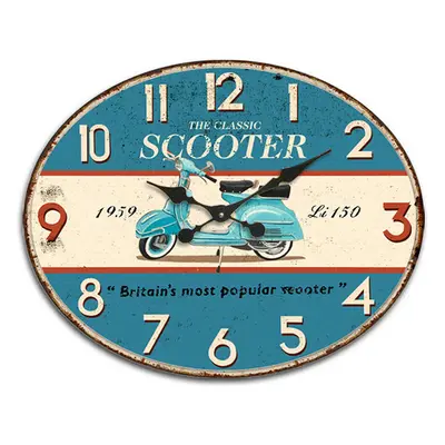 Signes Grimalt Scooter Wall Clock Órák Kék