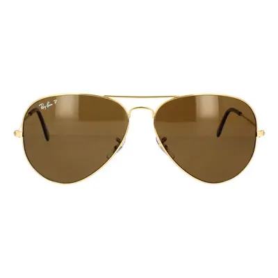 Ray-ban Occhiali da Sole Aviator RB3025 001/57 Polarizzato Napszemüvegek Arany