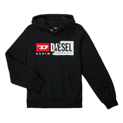 Diesel SGIRKHOODCUTYX OVER Pulóverek Fekete
