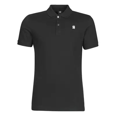 G-Star Raw DUNDA SLIM POLO SS Rövid ujjú galléros pólók Fekete