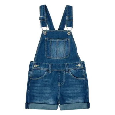 Levis RAILROAD STRIPE SHORTALL Overálok Kék