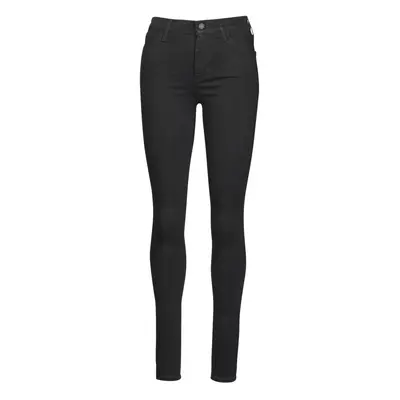 Levis 720 HIRISE SUPER SKINNY Skinny farmerek Fekete