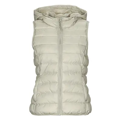 Only ONLNEWTAHOE HOOD WAISTCOAT Steppelt kabátok Fehér