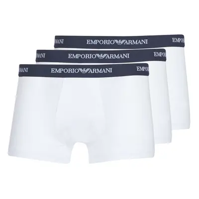 Emporio Armani CC717-PACK DE 3 Boxerek Fehér