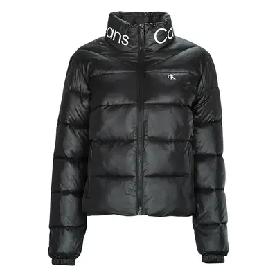 Calvin Klein Jeans FITTED LW PADDED JACKET Steppelt kabátok Fekete