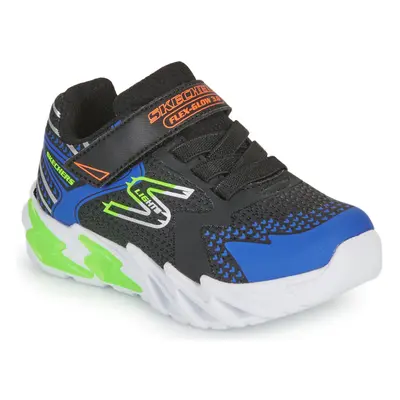 Skechers FLEX GLOW BOLT Rövid szárú edzőcipők Fekete