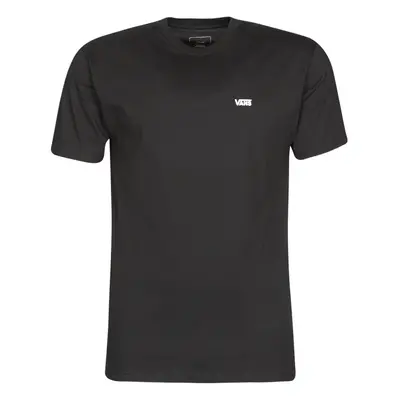 Vans LEFT CHEST LOGO TEE Rövid ujjú pólók Fekete