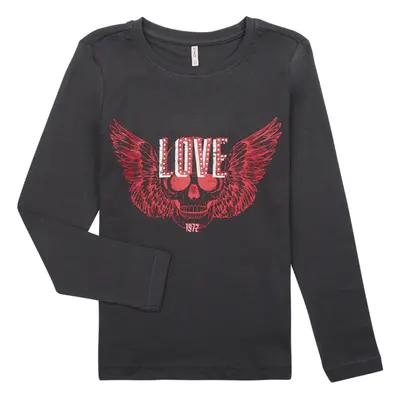 Only KOGTENNA FIT L/S BOX TOP CS Hosszú ujjú pólók Fekete