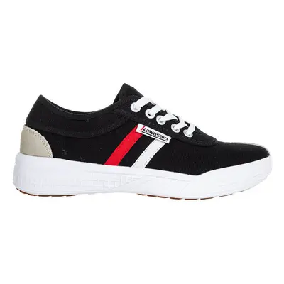 Kawasaki Leap Retro Canvas Shoe K212325 1001 Black Divat edzőcipők Fekete