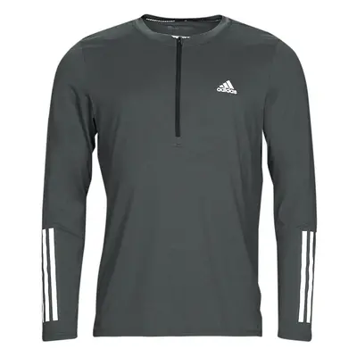 adidas T365 QZ LS T Hosszú ujjú pólók Szürke