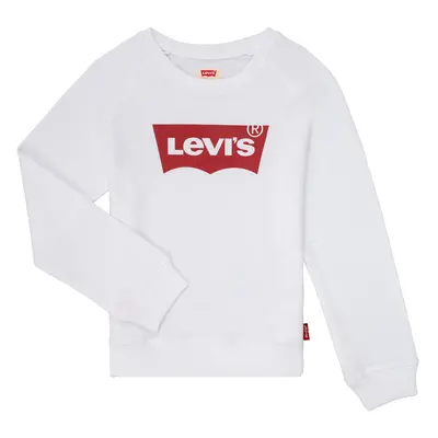 Levis KEY ITEM LOGO CREW Pulóverek Fehér