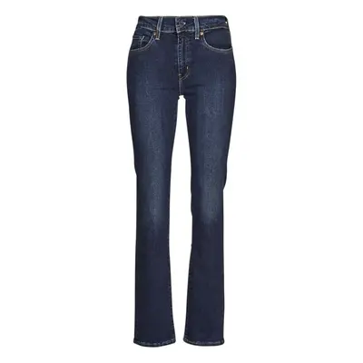 Levis 724 HIGH RISE STRAIGHT Egyenes szárú farmerek Kék