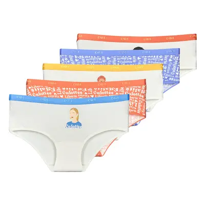 DIM COTON STRETCH BOXER PACK X5 Shortyk / Boxerek Sokszínű