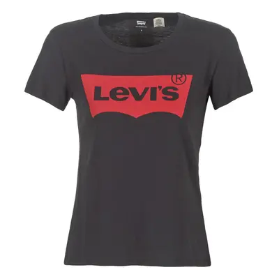 Levis THE PERFECT TEE Rövid ujjú pólók Fekete