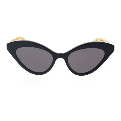 Gucci Occhiali da Sole GG0978S 004 Black Gold Grey Napszemüvegek Fekete