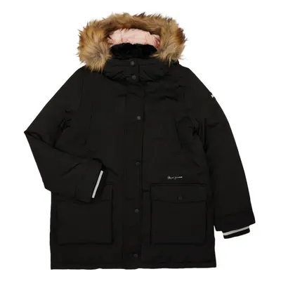 Pepe jeans ASPEN Parka kabátok Fekete