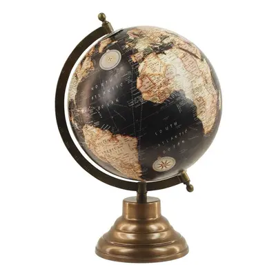 Signes Grimalt Globe Világ 20 Cm Szobrok, figurák Fekete