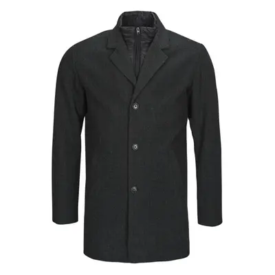 Jack & Jones JJZAC INSERT WOOL COAT Kabátok / Blézerek Szürke