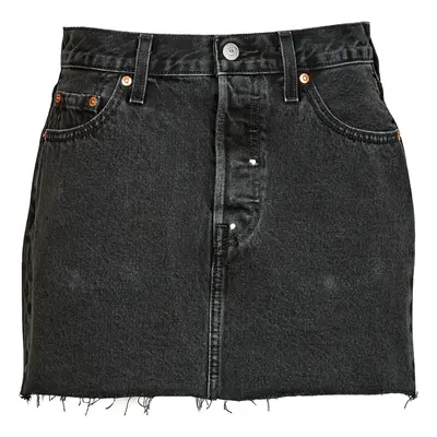 Levis ICON SKIRT Szoknyák Fekete