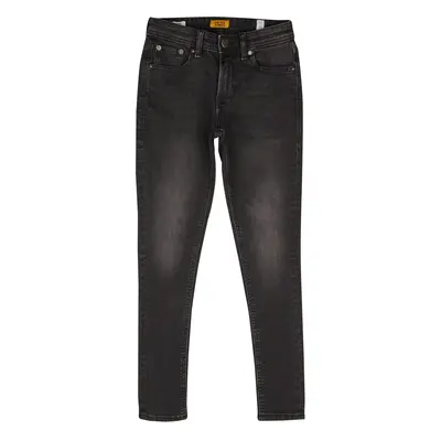 Jack & Jones JJILIAM JJORIGINAL MF 073 JNR Slim farmerek Fekete