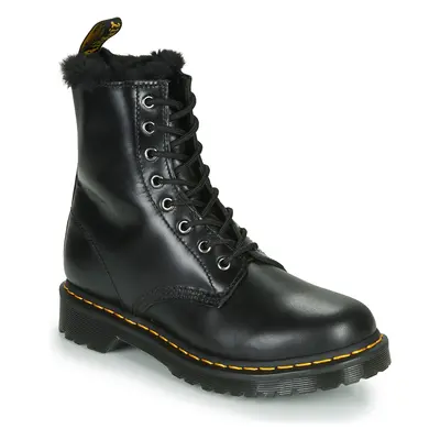 Dr. Martens 1460 SERENA BLACK ATLAS Csizmák Fekete