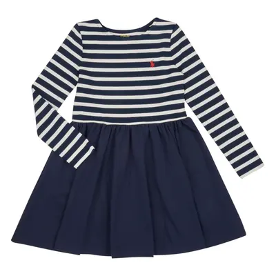 Polo Ralph Lauren LS CN DR-DRESSES-DAY DRESS Rövid ruhák Tengerész