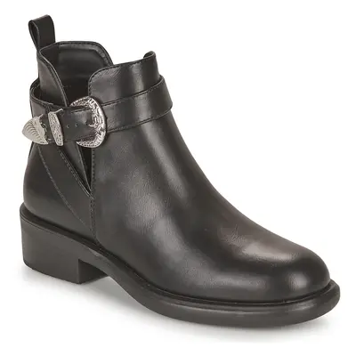 Only ONLBLOOM-5 PU BUCKLE BOOT Csizmák Fekete