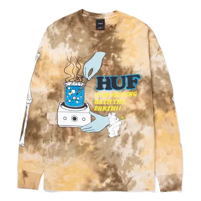 Huf T-shirt mess tiedye ls Pólók / Galléros Pólók Barna