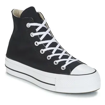 Converse CHUCK TAYLOR ALL STAR LIFT CANVAS HI Magas szárú edzőcipők Fekete