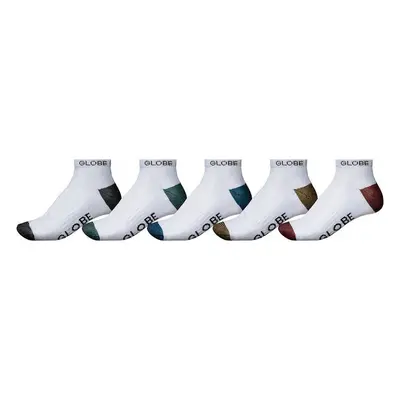 Globe Ingles ankle sock 5 pack Zoknik Fehér