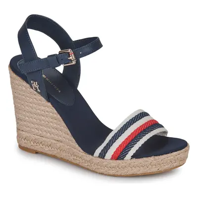 Tommy Hilfiger CORPORATE WEDGE Szandálok / Saruk Tengerész