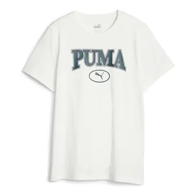 Puma PUMA SQUAD TEE B Rövid ujjú pólók Fehér