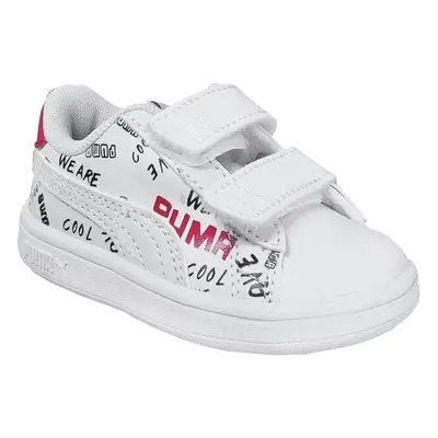 Puma Smash v2 brand lovevinf Rövid szárú edzőcipők Fehér