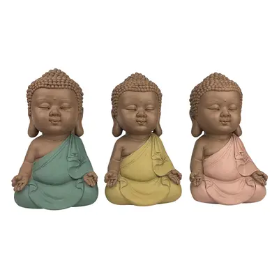 Signes Grimalt Linda Buddha Set 3 Egység Szobrok, figurák Sokszínű