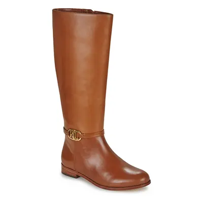 Lauren Ralph Lauren BRIDGETTE-BOOTS-TALL BOOT Városi csizmák Barna