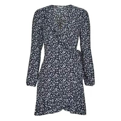 Only ONLCARLY L/S WRAP SHORT DRESS Rövid ruhák Tengerész