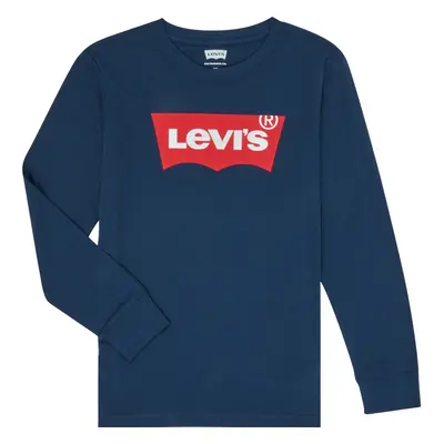 Levis BATWING TEE LS Hosszú ujjú pólók Kék