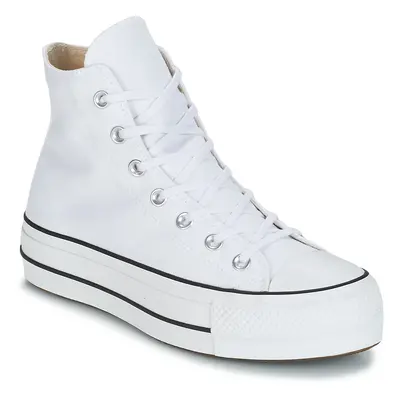 Converse CHUCK TAYLOR ALL STAR LIFT CANVAS HI Magas szárú edzőcipők Fehér