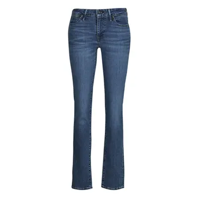 Levis 712 SLIM WELT POCKET Slim farmerek Kék