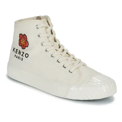 Kenzo KENZOSCHOOL HIGH TOP SNEAKERS Magas szárú edzőcipők Fehér