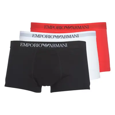 Emporio Armani CC722-PACK DE 3 Boxerek Piros