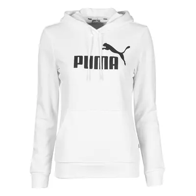 Puma ESS LOGO HOODY TR Pulóverek Fehér