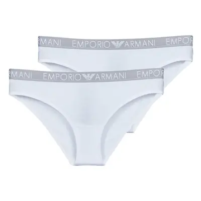 Emporio Armani BI-PACK BRAZILIAN BRIEF PACK X2 Bugyik Fehér